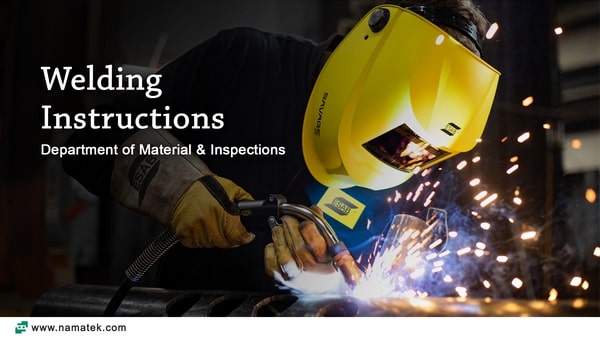 دستورالعمل جوشکاری